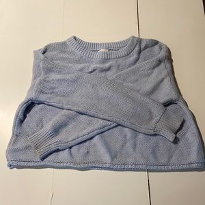 Princess polly baby blue knit jumper